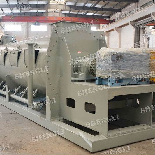 CMS-15000 單軸連續(xù)式攪拌機(jī)，用于固廢處理